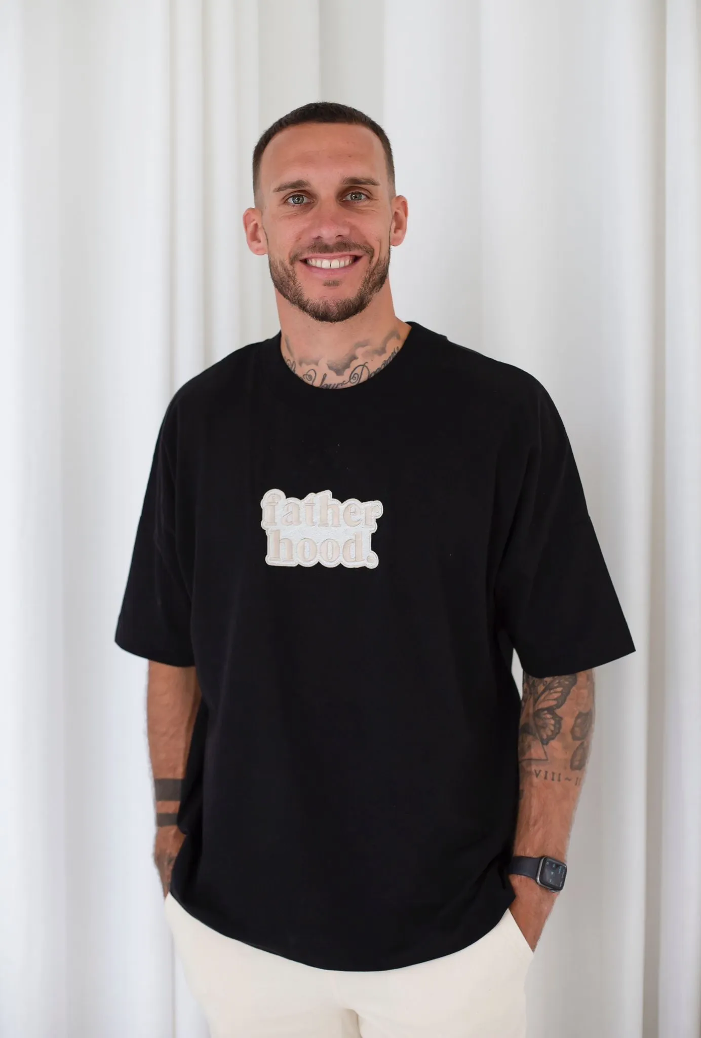 Luxe Oversized Tshirt - Embroidered