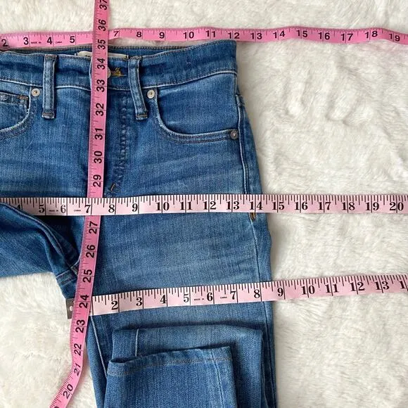 Madewell 10 Inch High-Rise Skinny Jeans Size 23