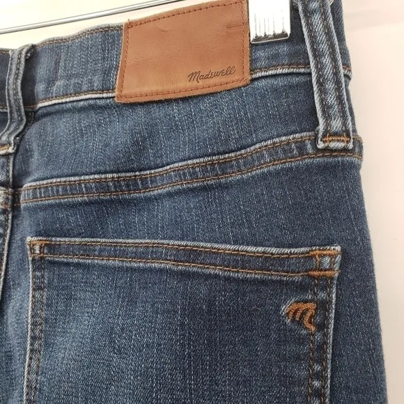 Madewell 9” High Rise Skinny Jeans Medium Blue Wash Denim Jeans