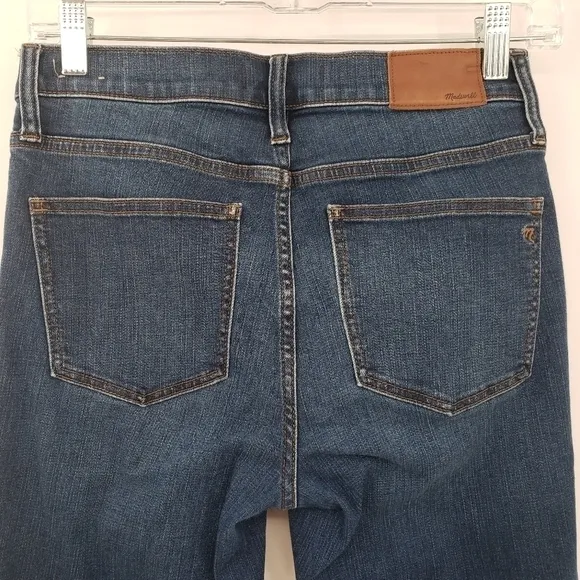 Madewell 9” High Rise Skinny Jeans Medium Blue Wash Denim Jeans