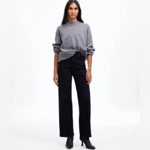 Madewell black Perfect Vintage Wide Leg jeans