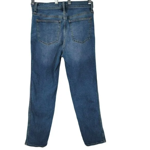 Madewell Mid Rise Jeans Stovepipe Size 27