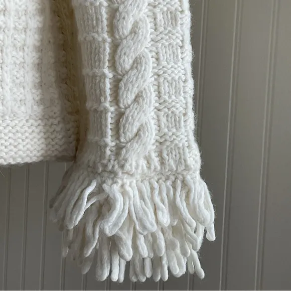 Madewell Shawl Collar Cableknit Zip Cardigan