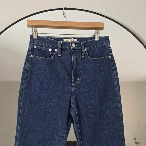 Madewell Slim Demi-Boot High Rise Jeans, Size 26
