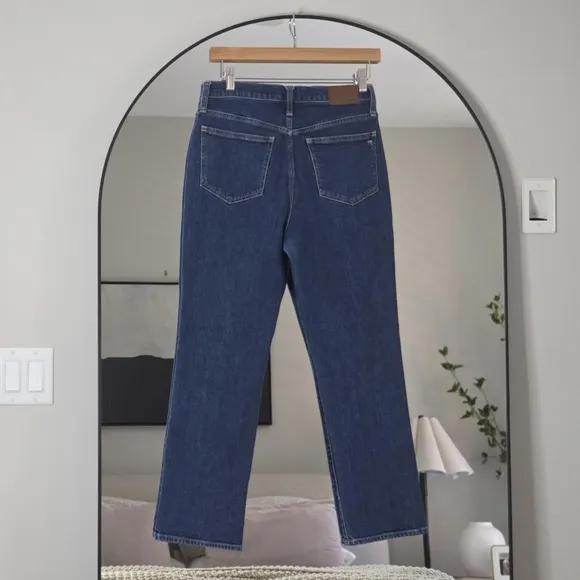Madewell Slim Demi-Boot High Rise Jeans, Size 26