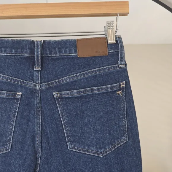 Madewell Slim Demi-Boot High Rise Jeans, Size 26