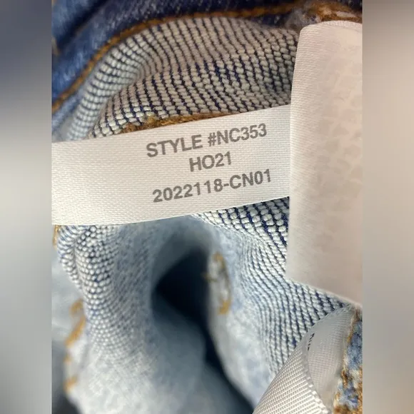 Madewell The Curvy Perfect Vintage Jean In Decatur Wash Size 25