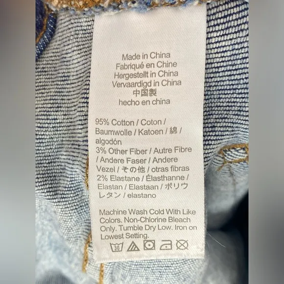 Madewell The Curvy Perfect Vintage Jean In Decatur Wash Size 25