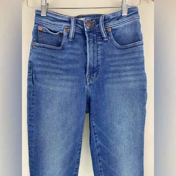 Madewell The Curvy Perfect Vintage Jean In Decatur Wash Size 25