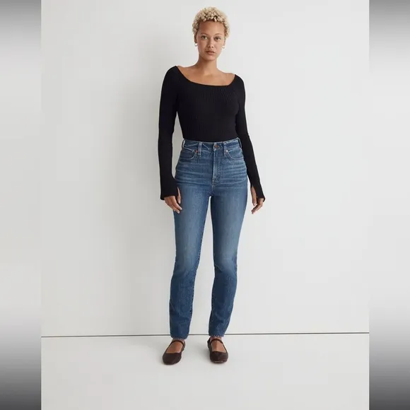Madewell The Curvy Perfect Vintage Jean In Decatur Wash Size 25