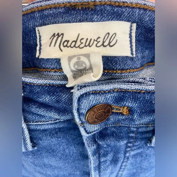 Madewell The Curvy Perfect Vintage Jean In Decatur Wash Size 25