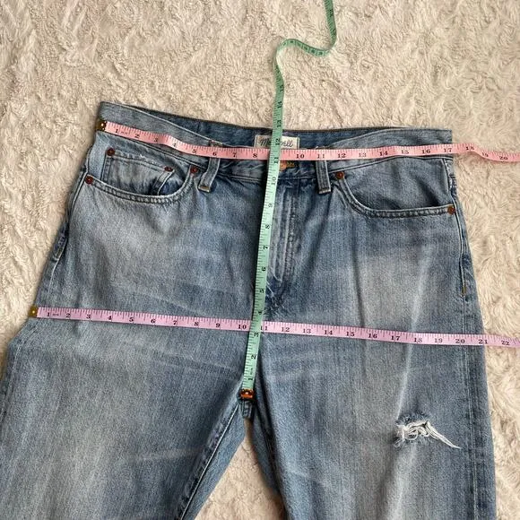 Madewell the oversized boy jean low slung dad jeans baggy straight leg 29