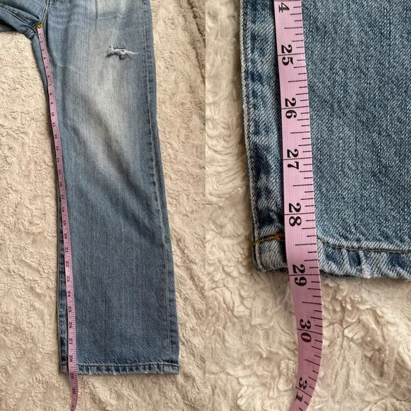 Madewell the oversized boy jean low slung dad jeans baggy straight leg 29
