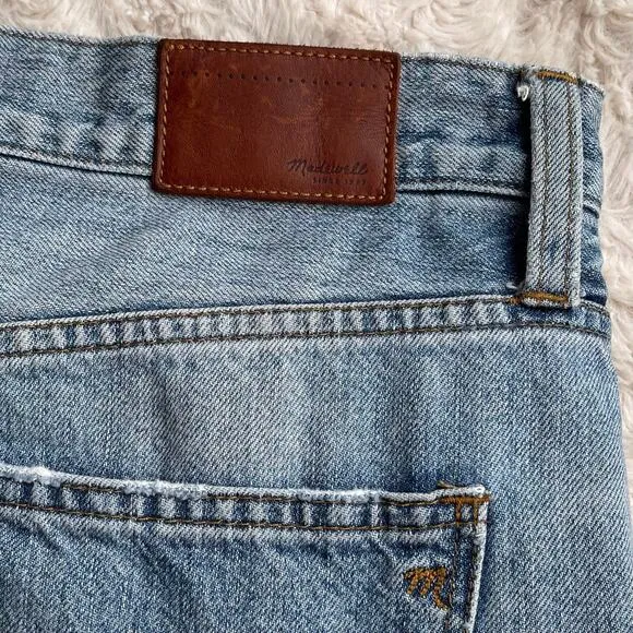 Madewell the oversized boy jean low slung dad jeans baggy straight leg 29