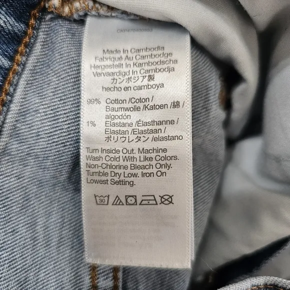 MADEWELL The Perfect Vintage Flare Jean in Kilmer Wash Blue Size 25