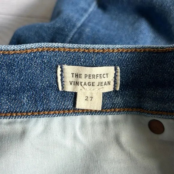 Madewell‎ The Perfect Vintage Jeans Sz 27