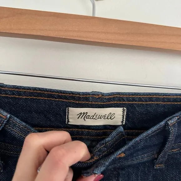Madewell The Perfect Vintage Straight Jeans Bluein Stnahill Wash 28