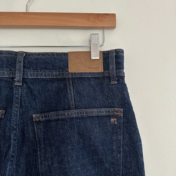 Madewell The Perfect Vintage Straight Jeans Bluein Stnahill Wash 28