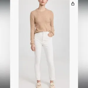 Madewell Womens‎ The Curvy Perfect Vintage Jeans Tile White Size 27 New