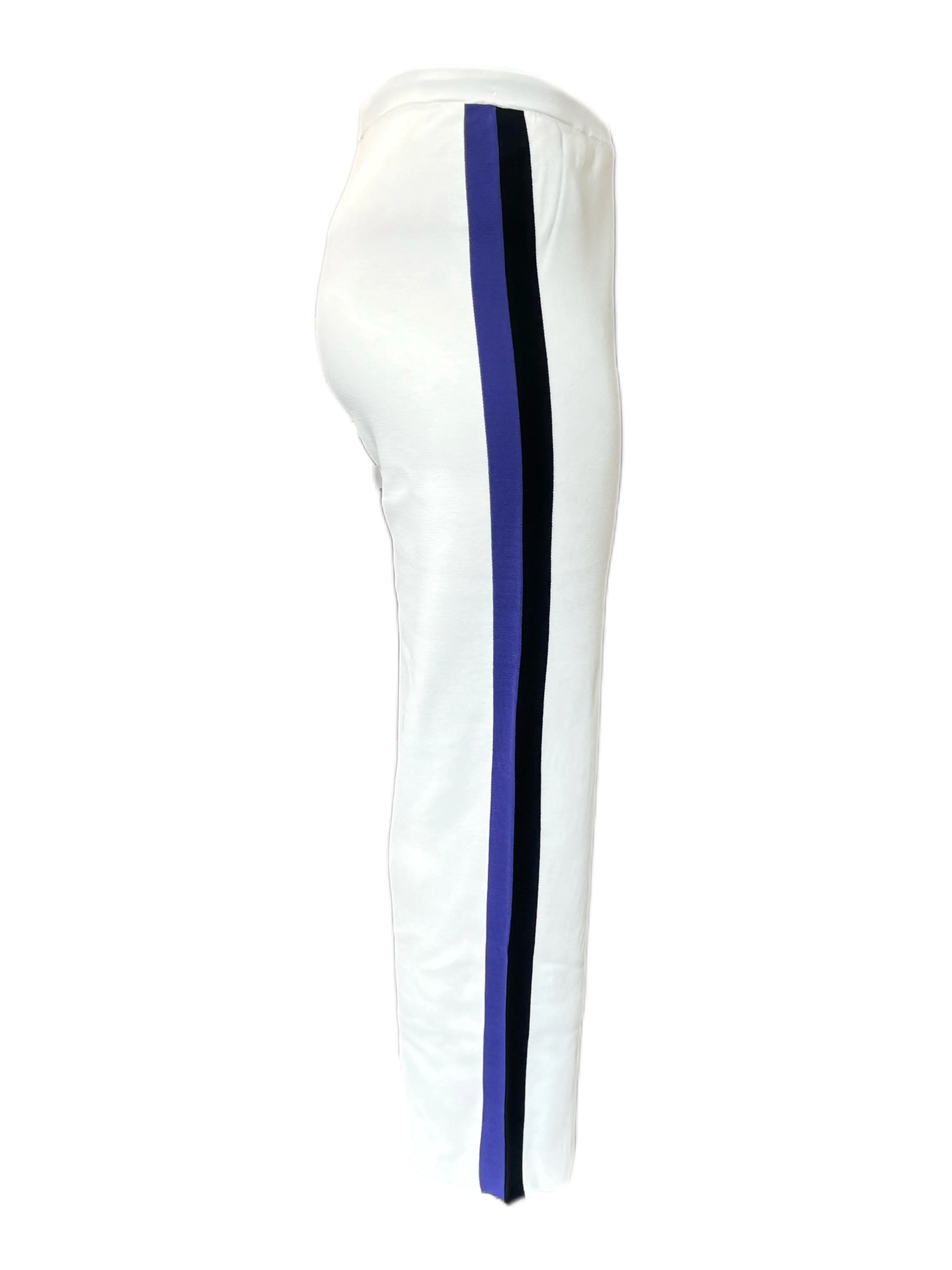 Marina Rinaldi Women's White Ubicare Straight Leg Pants Size L NWT