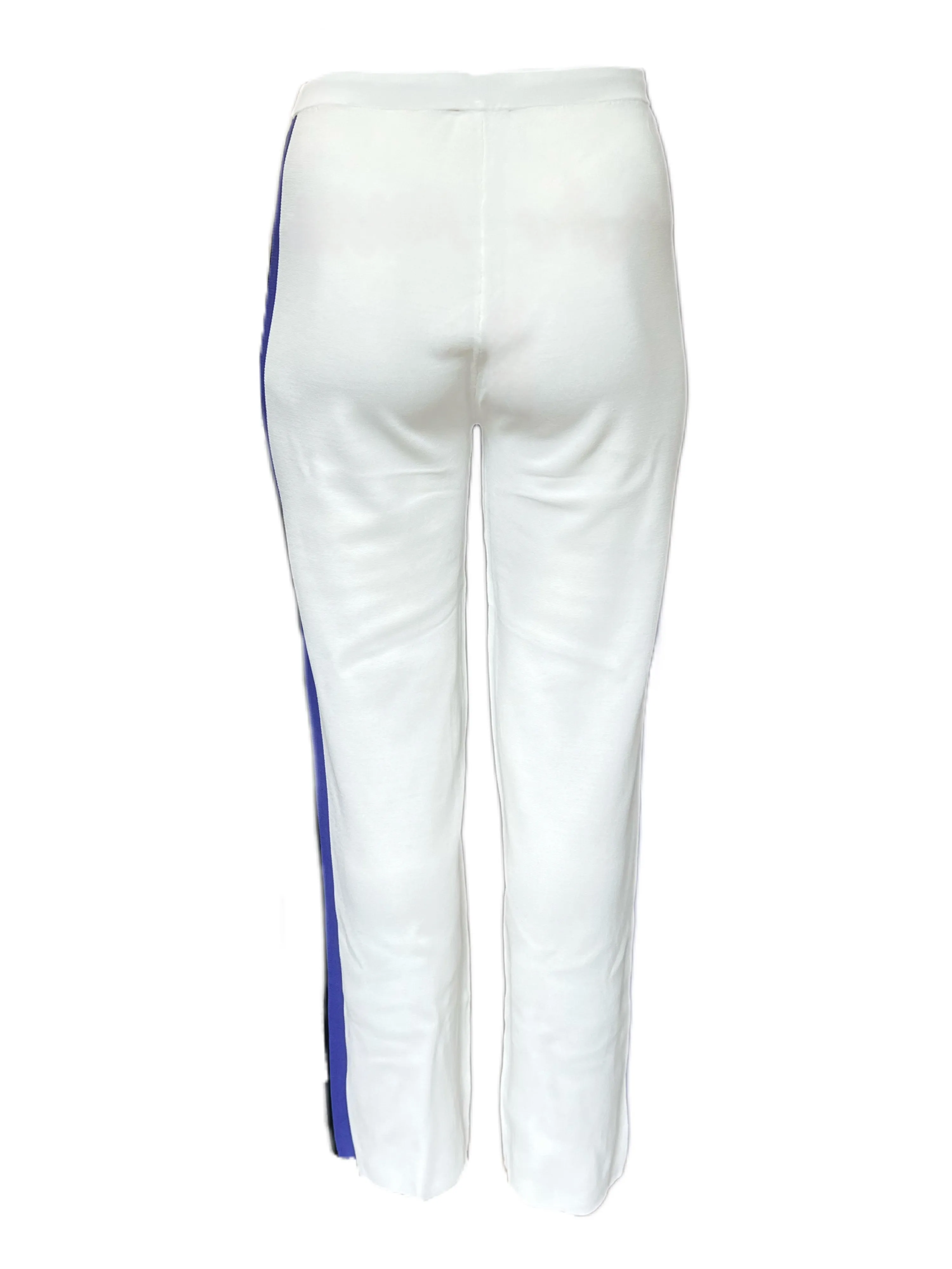 Marina Rinaldi Women's White Ubicare Straight Leg Pants Size L NWT