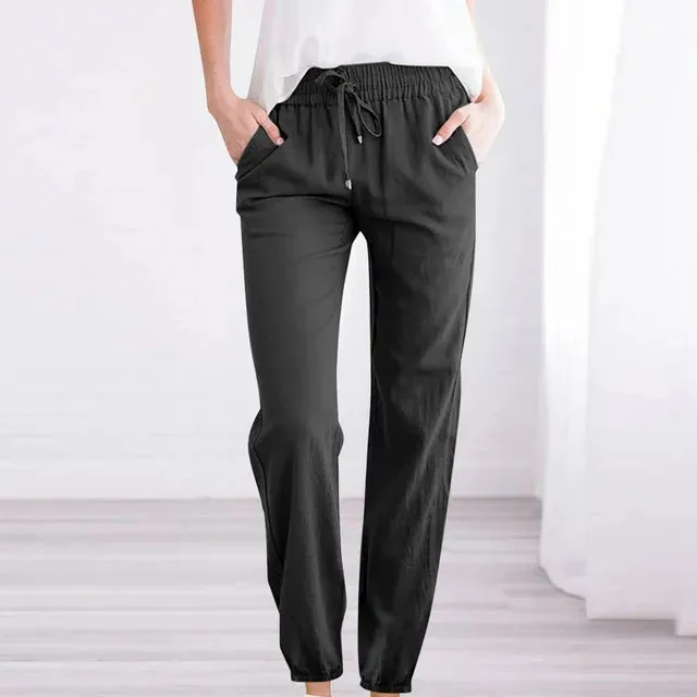 Martha - drawstring pants
