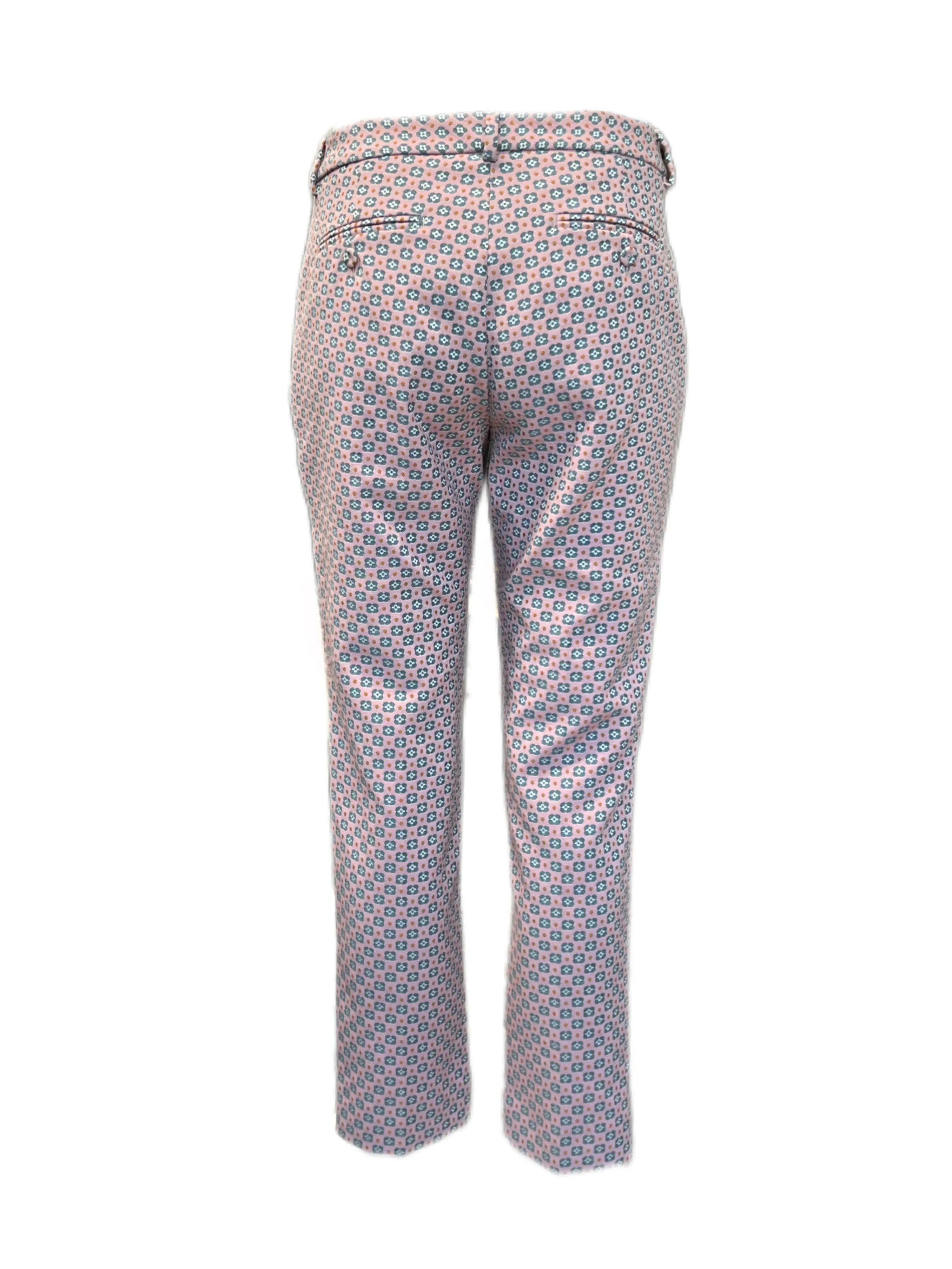 Max Mara Women's Pink Onore Mid Rise Skinny Pants Size 8 NWT