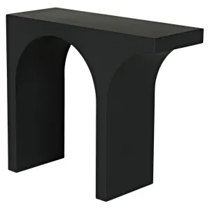 Maximus Console/Side Table, Black Steel
