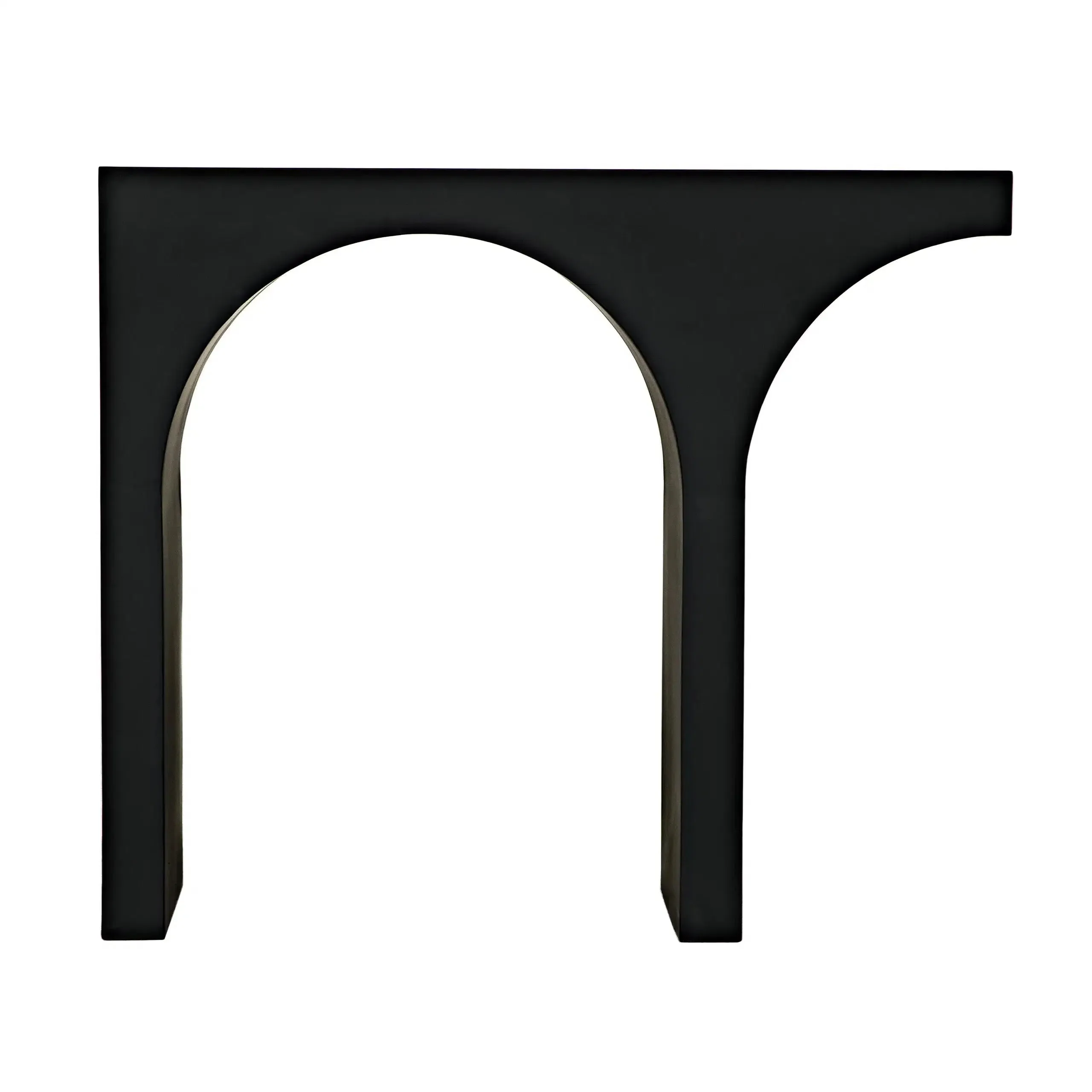 Maximus Console/Side Table, Black Steel