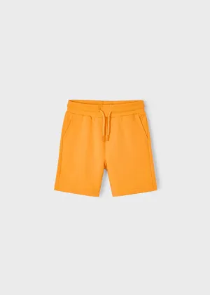 Mayoral Basic Fleece Shorts Orange