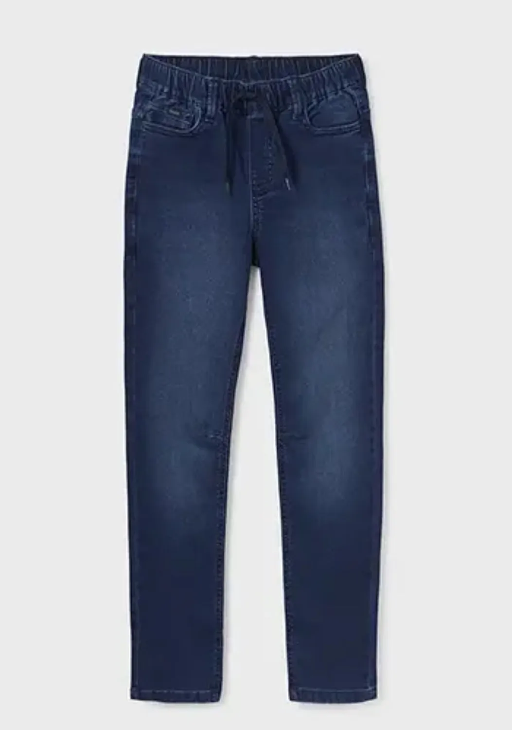 Mayoral Dark Wash Jogger Style Jeans: Size 8-18