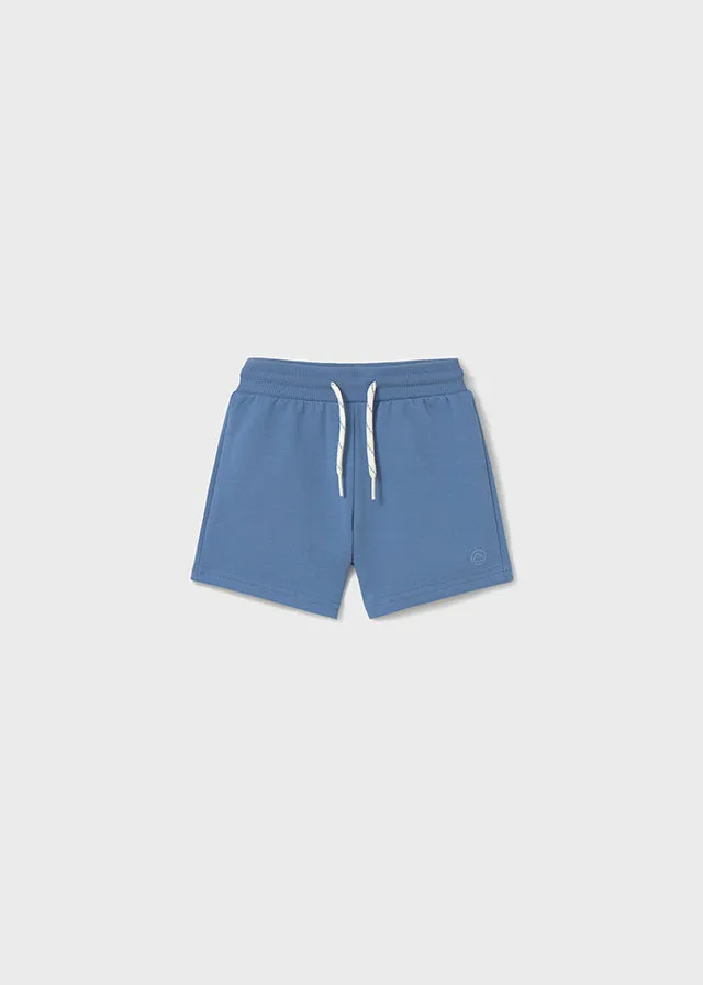 Mayoral Fleece Shorts Capri Blue