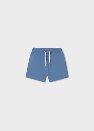 Mayoral Fleece Shorts Capri Blue