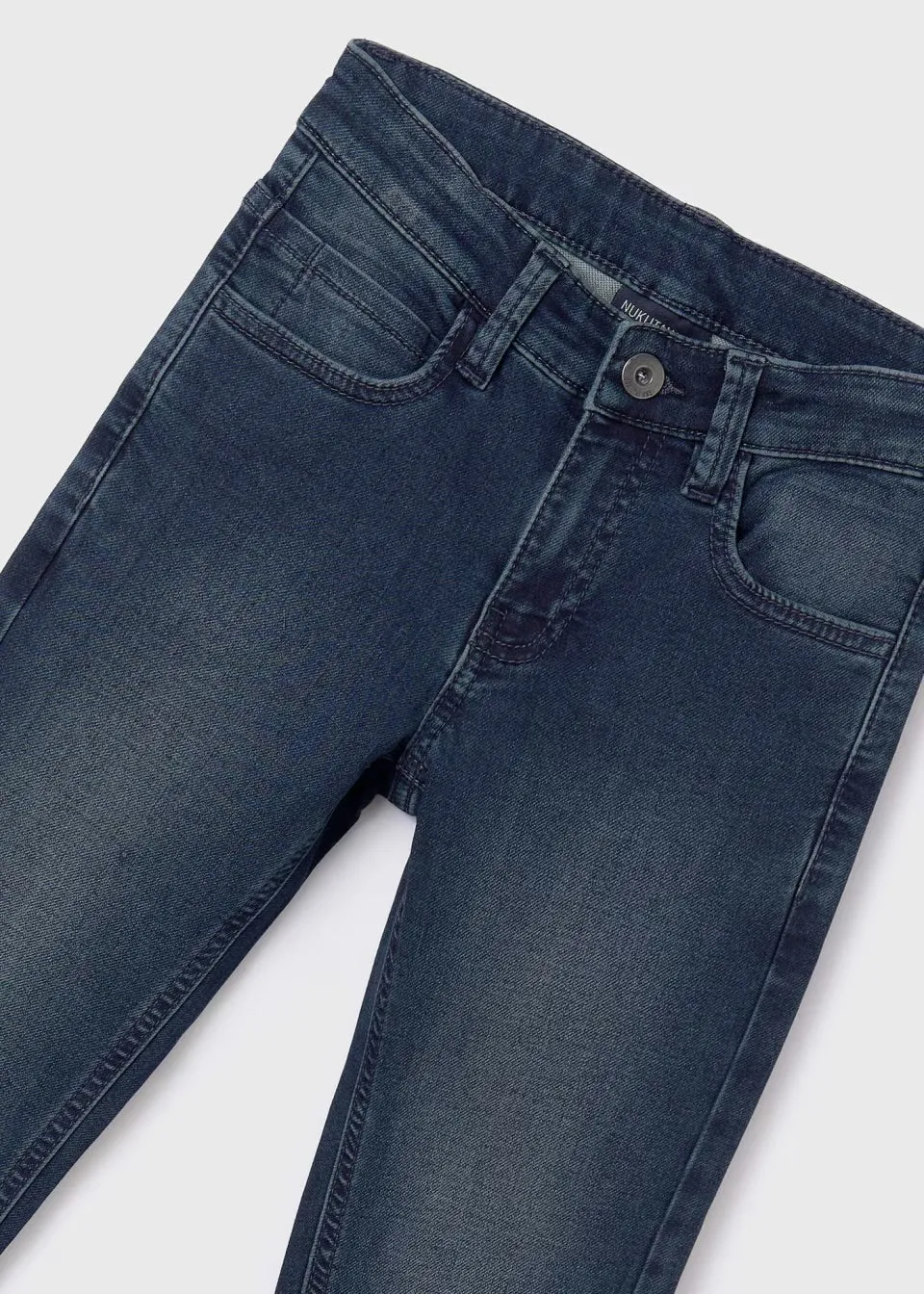 Mayoral Older Boys Soft Denim Jeans 6516 Dark Denim