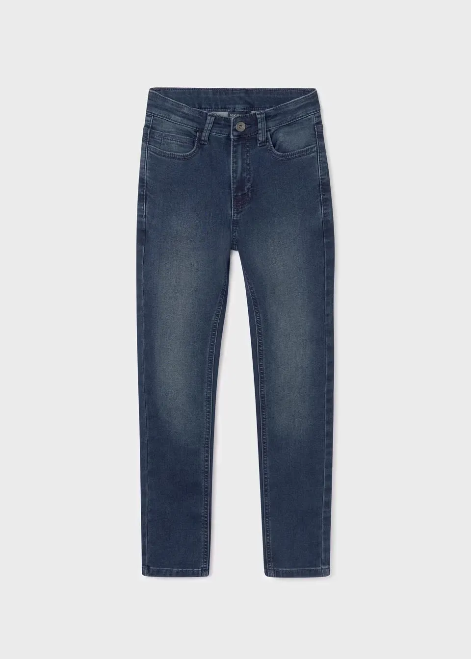 Mayoral Older Boys Soft Denim Jeans 6516 Dark Denim