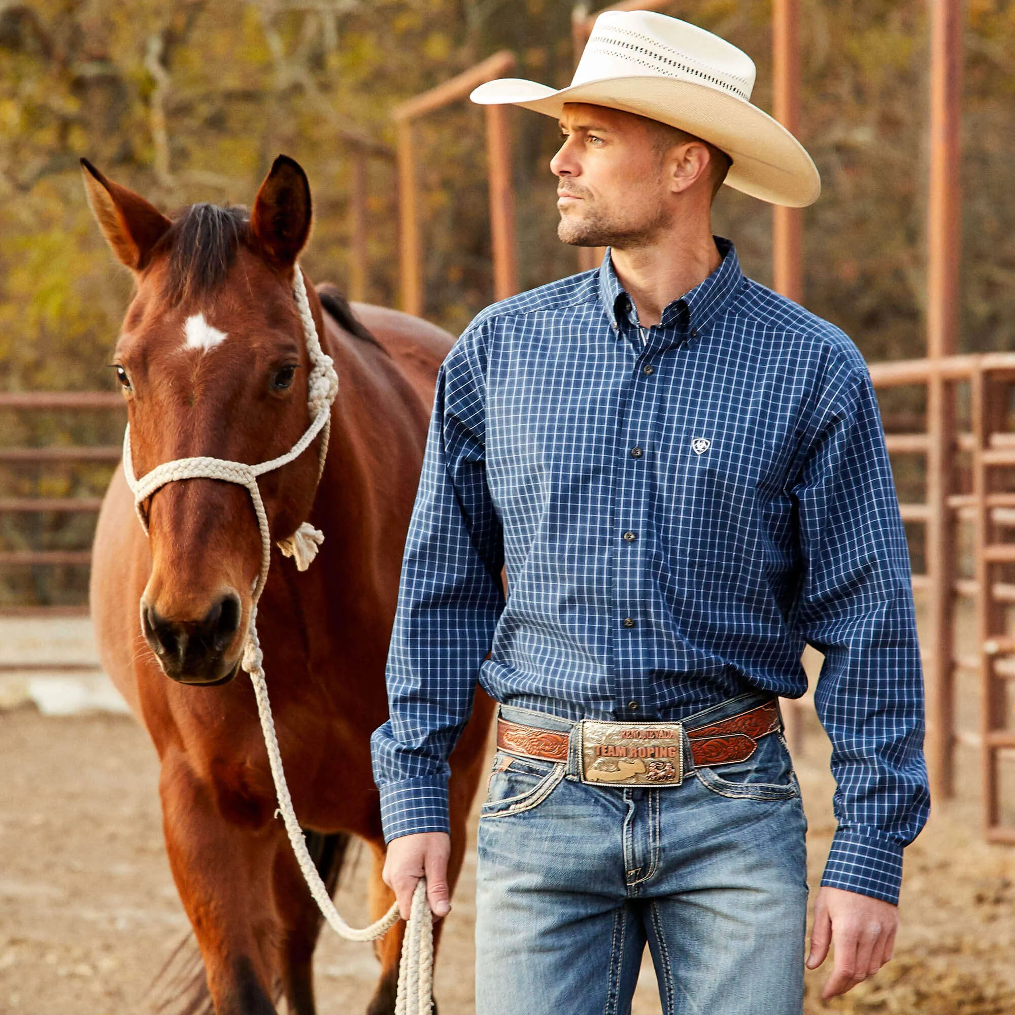 Men's Ariat  M5 Slim Gambler Stackable Straight Leg Jean 10012703