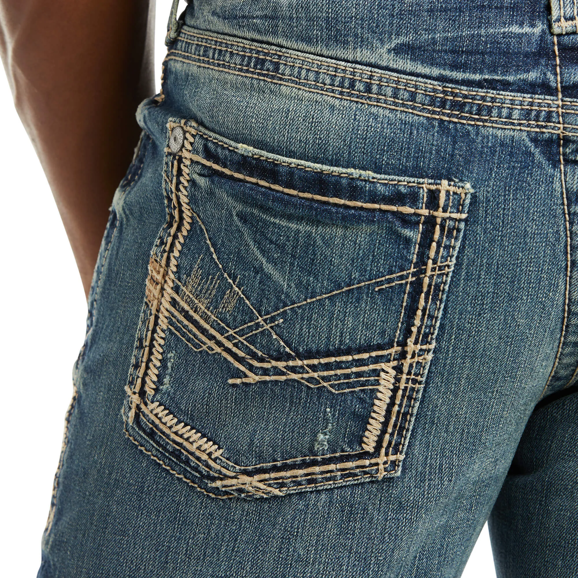 Men's Ariat  M5 Slim Gambler Stackable Straight Leg Jean 10012703
