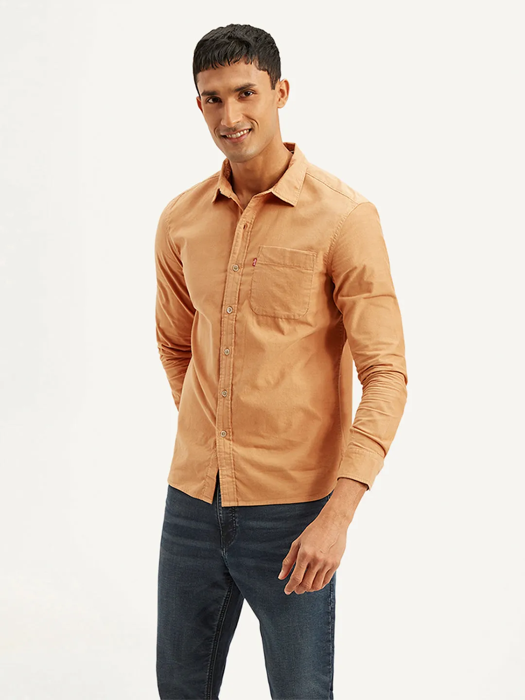 Men's Solid Slim Fit Shirt
