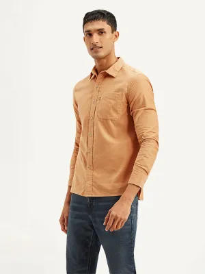 Men's Solid Slim Fit Shirt