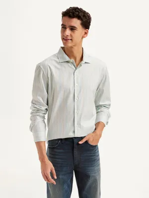 Men's Striped Slim Fit Shirt