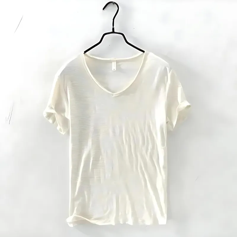 Men's V-Neck T-Shirt | Lightweight & Breathable