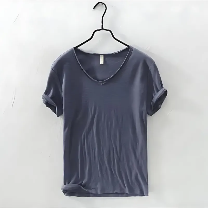 Men's V-Neck T-Shirt | Lightweight & Breathable