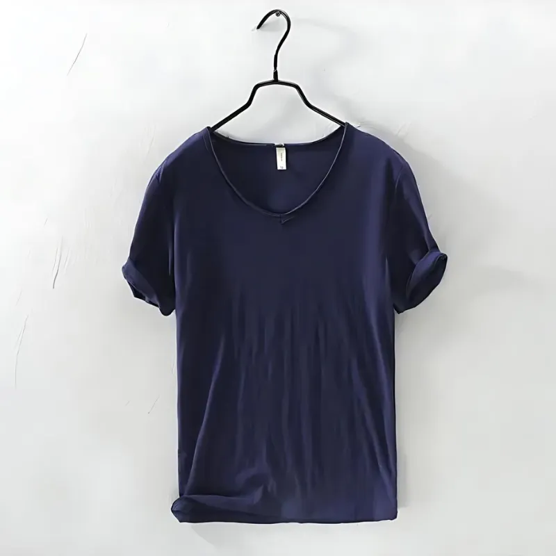 Men's V-Neck T-Shirt | Lightweight & Breathable