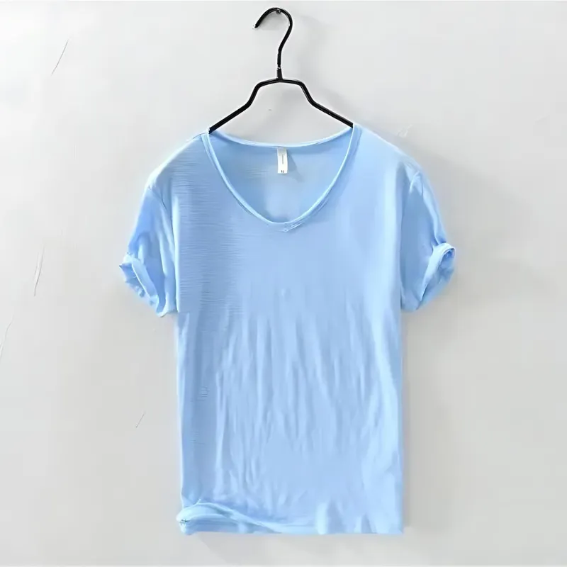 Men's V-Neck T-Shirt | Lightweight & Breathable