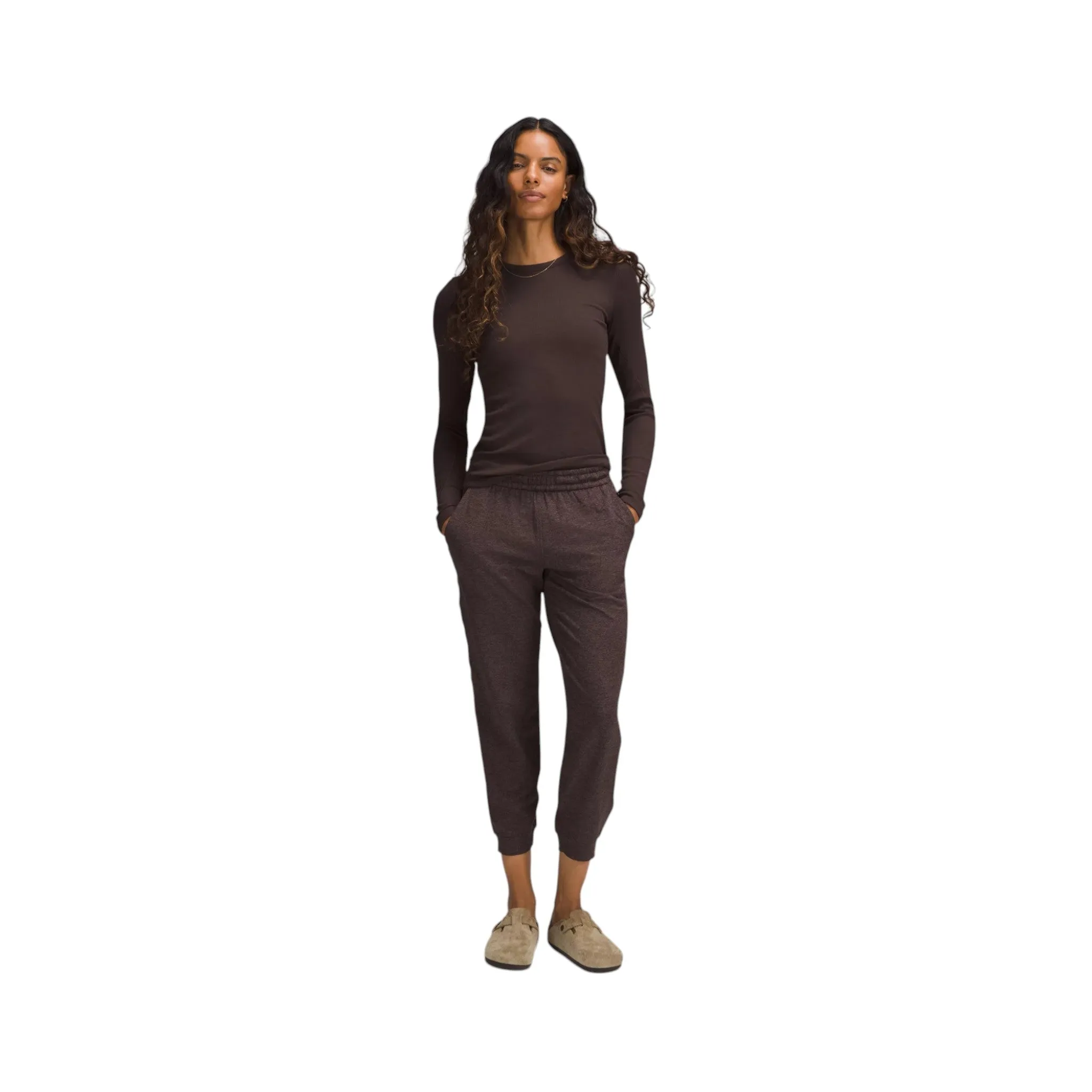 Mid-Rise Classic Jersey Jogger Pants