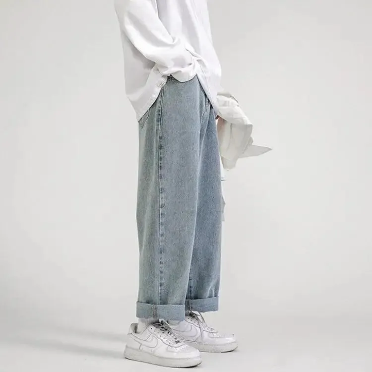 Mid Rise Jeans with Button Fastening for Ultimate Comfort and Style