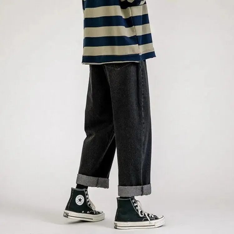 Mid Rise Jeans with Button Fastening for Ultimate Comfort and Style