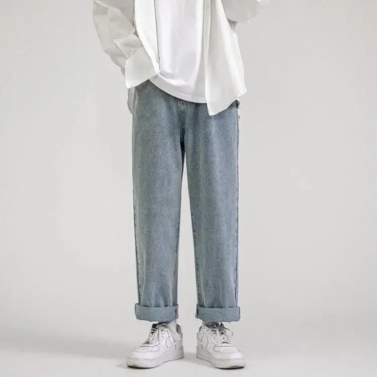 Mid Rise Jeans with Button Fastening for Ultimate Comfort and Style