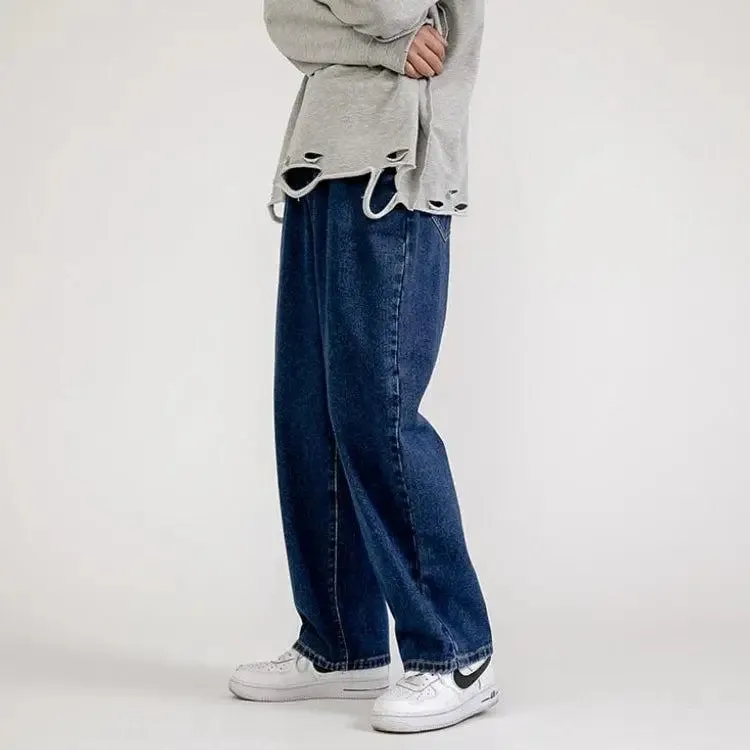 Mid Rise Jeans with Button Fastening for Ultimate Comfort and Style