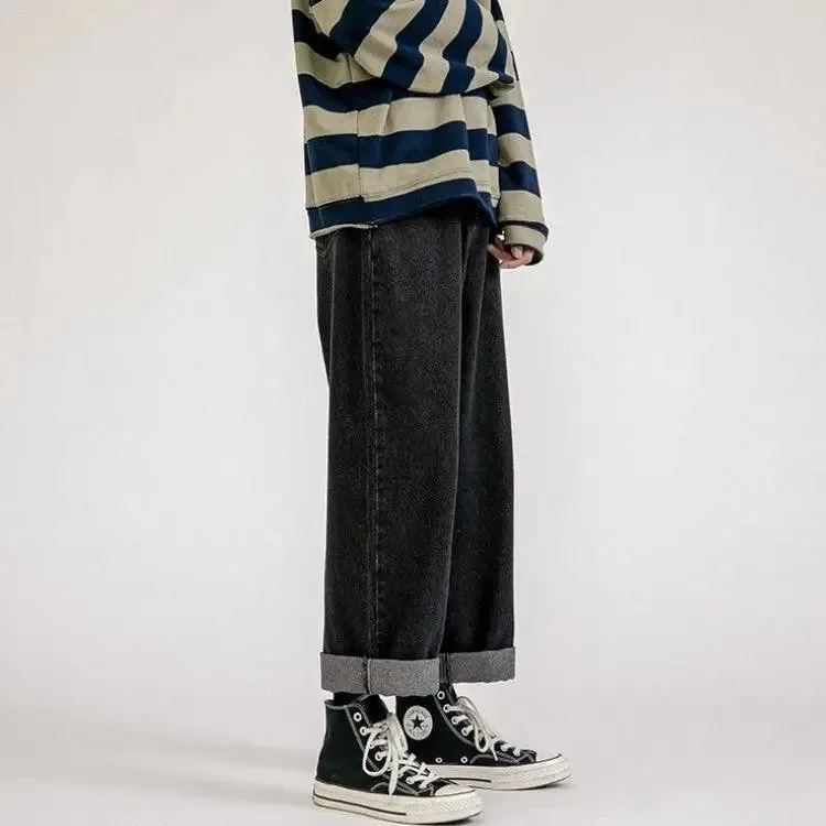 Mid Rise Jeans with Button Fastening for Ultimate Comfort and Style